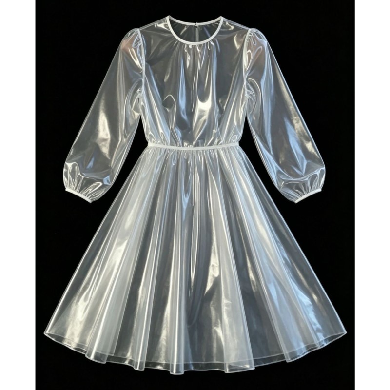 Men Women Transparent PVC Dres - Aqua Sports Club review and price